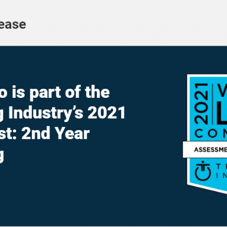 Accendo is part of the  Training Industry’s 2021  Watchlist: 2nd Year  Running